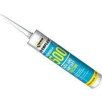 Everbuild EVB500CL Bath and Sanitary Silicone Sealant Clear 310ml 500