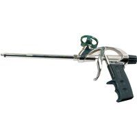 P45 MEDIUM DUTY METAL FOAM GUN EXPANDING PU APPLICATOR CHROME EVERBUILD