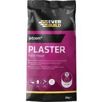 JetCem Patching Plaster - Quick Setting High Strength Patching Plaster - White - 6 kg