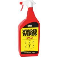 Everbuild Wonder Wipes Spray 1ltr Multi-Purpose Cleaner PVC Cleaner