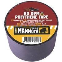 Everbuild DPM Polythene Joint Tape Black 20m x 75mm (713FR)