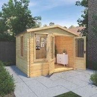Mercia 2.6M X 3.3M Log Cabin - 19Mm