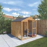 Outdoor Pet/'s 8ft x 6ft Dog Kennel & Run