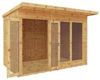 Outdoor Garden Sun Room 10ft x 6ft Garden Room Pent Roof