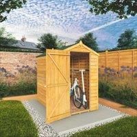 Mercia 6 x 4ft Overlap Apex Windowless Shed - Installation Included