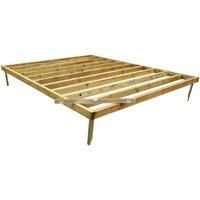 Mercia 10x8ft Pressure Treated Wooden Shed Base - Installation Included