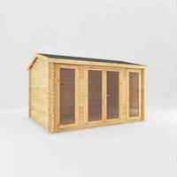 Mercia 4m x 3m 28mm Wall Home Office Director Cabin