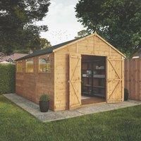 Mercia 15' x 10' Premium Shiplap Apex Workshop