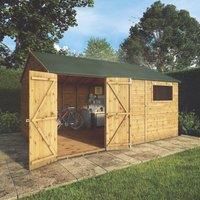 Mercia 14' x 10' Premium Shiplap Reverse Apex Workshop