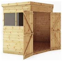 Mercia 7' x 7' Shiplap Corner Shed