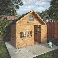 Mercia 7 x 5ft Double Storey Swiss Cottage Timber Playhouse