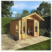 Mercia Garden Products Mercia 12 x 8ft Premium Sussex Summerhouse  wilko