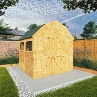 Mercia 8ft x 8ft Premium Shiplap Barn Shed - Including Installation
