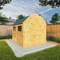 Mercia 10ft x 8ft Premium Shiplap Barn Shed - Including Installation