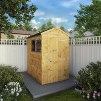 Mercia 6ft x 4ft Premium Shiplap Apex Shed - Including Installation