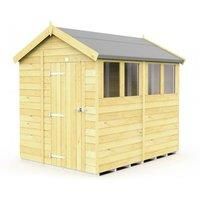 6Ft X 8Ft Apex Garden Shed - Single Or Double Door Options!
