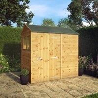 Mercia 7 x 5ft Shiplap Reverse Apex Shed with Assembly