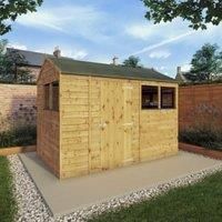 Mercia 10 x 6ft Shiplap Reverse Apex Shed with Assembly