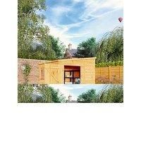 Mercia Woodsman Shiplap Pent 6x6 Shed