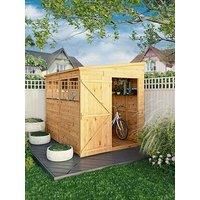 Mercia Woodsman Shiplap Pent 8x6 Shed