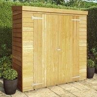 5'10 x 2'7 Mercia Overlap Premium Tall Wooden Garden Storage