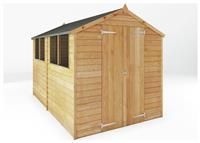 Mercia Wooden 10 x 6ft Overlap Apex Shed