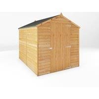 Mercia 8 X 6Ft Great Value Windowless Overlap Apex Shed