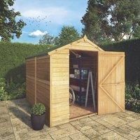 Mercia 8 X 6Ft Great Value Windowless Overlap Apex Shed