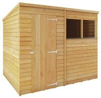 Mercia 8x6ft Overlap Pent Shed