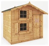Mercia 7 X 5Ft Snowdrop Cottage Double Story Wooden Playhouse