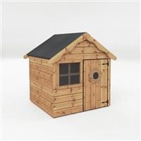 Mercia 4 x 4 ft Wooden Snug Playhouse