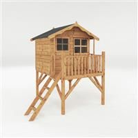 Mercia 7 x 5 ft Wooden Poppy Playhouse with Tower