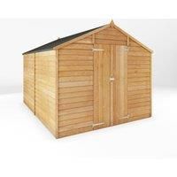 Mercia 10x8ft Overlap Apex Windowless Shed