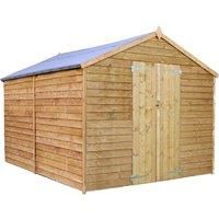Mercia 12 x 8ft Overlap Apex Windowless Shed