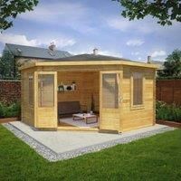 Mercia 4 x 4m 28mm Log Thickness Corner Log Cabin