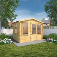 Mercia Traditional 2.6m x 3.3m 19mm Log Cabin