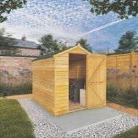 Mercia Overlap Apex Windowless Value Shed - 7 x 5ft