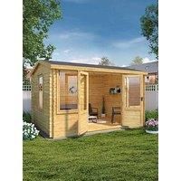 Mercia 19mm Grizedale Log Cabin - 4m x 3m