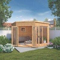 Mercia Premium Corner Summerhouse - 9' x 9'