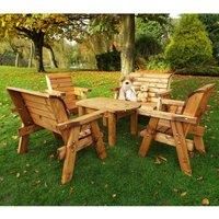 Charles Taylor Little Fellas Deluxe Children's Wooden Table Set