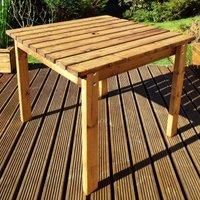 Charles Taylor Two Seater Wooden Square Table