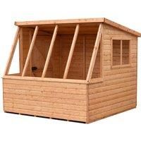 Shire Iceni Left Hand Door Potting Shed - 8ft x 8ft