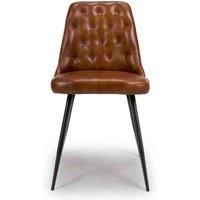 Furniture Link Bradley Chair - Tan Set Of 2