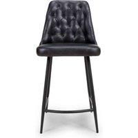 Furniture Link Bradley Counter Chair - Black Set Of 2