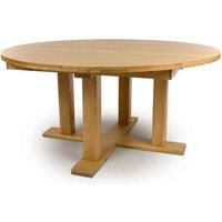 FURNITURE LINK Madrid Extending Round Dining Table 1600-2100mm