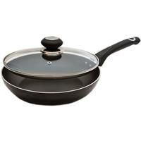 Robert Dyas 24cm Aluminium Sautepan - Black
