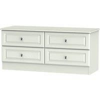 Montego 4-Drawer Midi Chest - Ash Grey