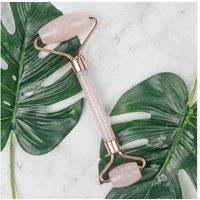 Rose Quartz Facial Roller - Slimming Skin Care Tool for Anti-Aging Anti-Wrinkle