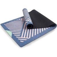 Suede Yoga Mat Vegan Microfibre With Rubber Bottom - 183cm x 61cm, 3mm Pilates
