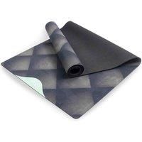 Myga Suede Yoga Mat - Luxurious Vegan Suede Mat perfect for Hot Yoga, Power, Bikram, Ashtanga and Pilates - Superior Non-Slip Grip, ideal for Home, Gym & Studio - 183cm x 61cm x 3mm - Black